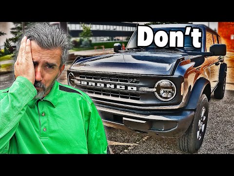 6 Reasons NOT To BUY A Ford Bronco!