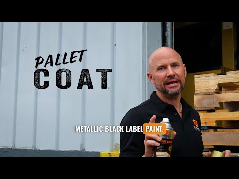 Slide 2 - Pallet Coat® Gold - Black Label  - 16oz Can / 10oz Fill (video)