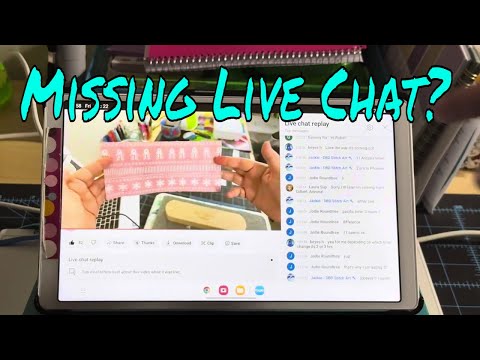 How To View The Live Chat While Watching A Replay