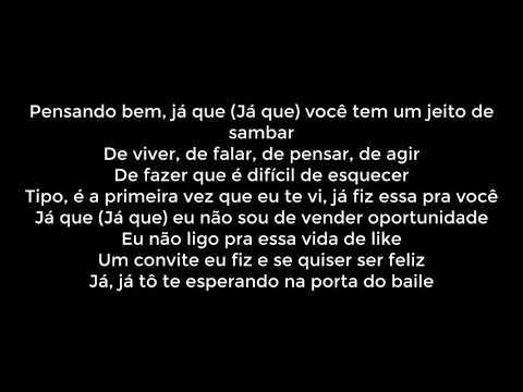 Bruno Diegues & MC Hariel - JAQUE (LETRA)
