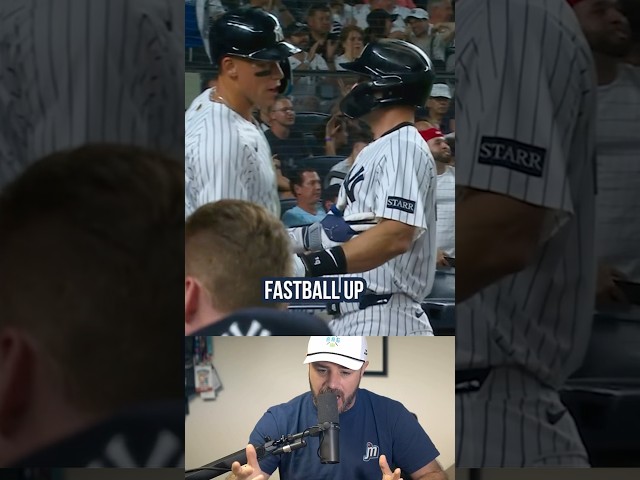 Paul Goldschmidt helps Aaron Judge hit a line drive single up the middle, a breakdown