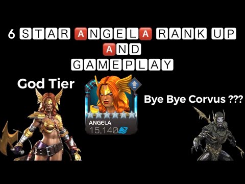6 Star Rank 2 Angela Buff Gameplay | New Beyond God Tier - Marvel contest of champions