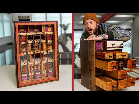 Solving PUZZLE FURNITURE That Belongs in a Museum!!