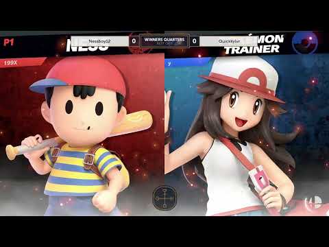 Nessboy12 (Ness) vs Quicksylvr (Pokemon Trainer) - Guild Smash #38 Winners Quarter Finals