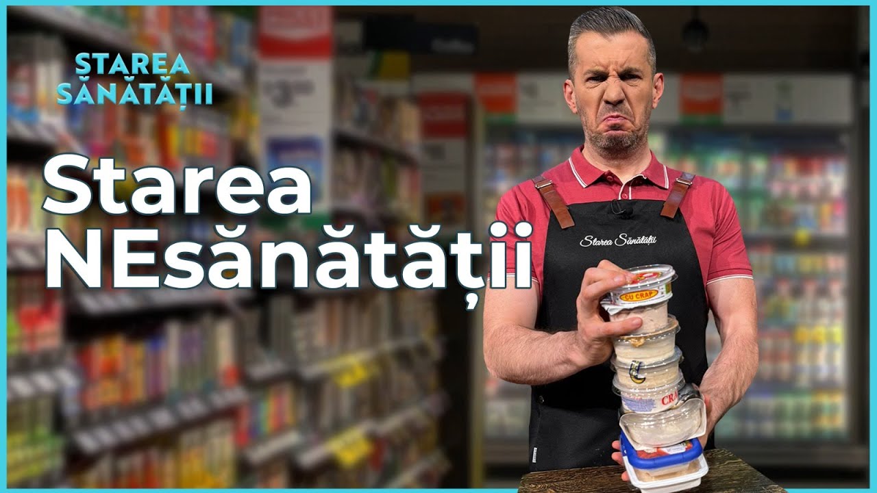 Salata cu urme de icre de crap la control! Mai bine treci pe „icre false” | Starea NEsănătății #29