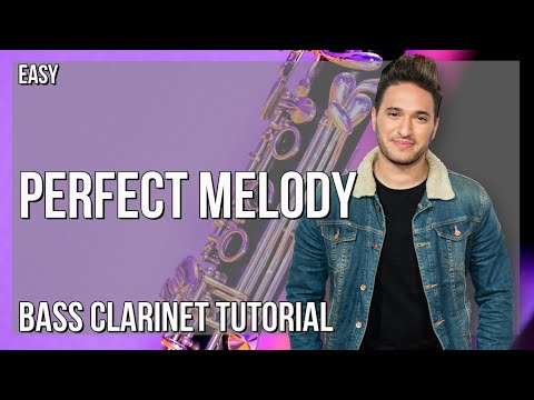 How to play Perfect Melody by Jonas Blue ft Julian Perretta on Bass Clarinet (Tutorial)