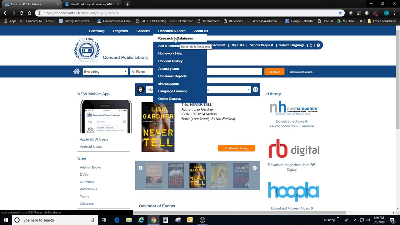 Consumer Reports - Quick Search Bar