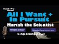 Mariah The Scientist All I Want In Pursuit Piano Karaoke Instrumental New2025