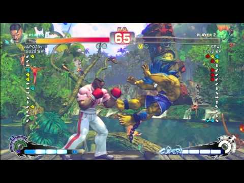 SSF4 Rank Match  xAPO20x (DU)  vs  T SRAI (BL)