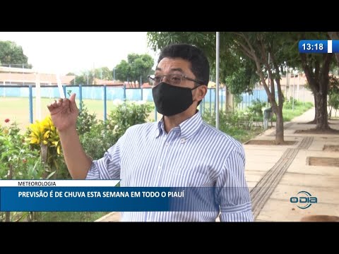 Previsão de tempo aponta para chuvas nesta semana em todo o Piauí 22 02 2021