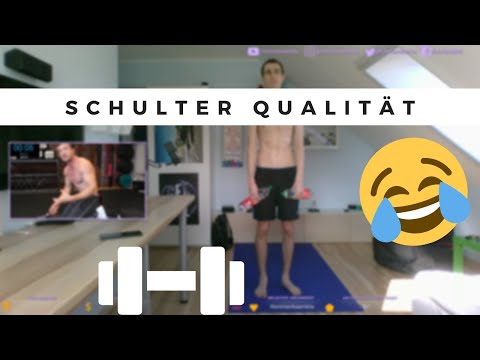 Lappen vs Sascha Huber 10 Minuten Schulter Workout Zuhause | Kombinationsworkout Qualitätsmuskulatur