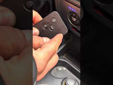 Cómo arrancar un Renault cuando pone “tarjeta no detectada “ #coche #renault