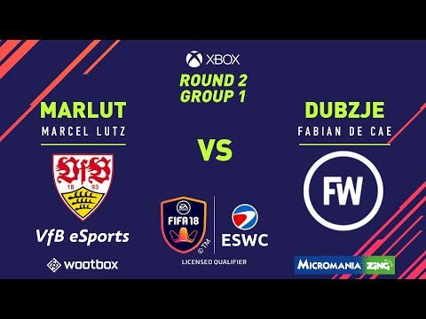 ESWC Fifa18 Paris Global Series Qualifier - Xbox - Marlut vs Dubzje - Round 2 - Group 1
