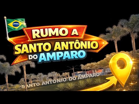 🚗 RUMO A SANTO ANTÔNIO DO AMPARO |  VIAGEM POR MINAS GERAIS