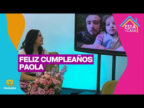 Feliz cumpleaños Paola