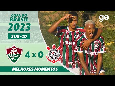 Gols e lances de Fluminense x Corinthians