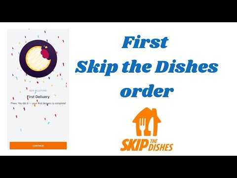First Skip the Dishes delivery [Was it a lucrative order?]