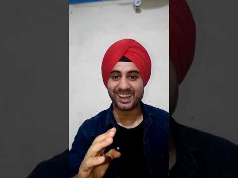 Aman Singh Hora  Punjabi Audition in Turban