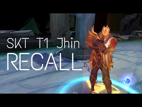 SKT T1 Jhin RECALL 燼回城 運鏡練習camera movement test