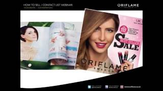 CONTACT LIST and  HOW TO SELL Oriflame