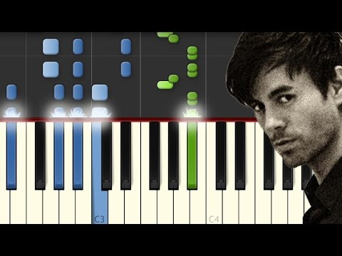 Duele el Corazon - Enrique Iglesias - Piano Tutorial - Notas Musicales Video