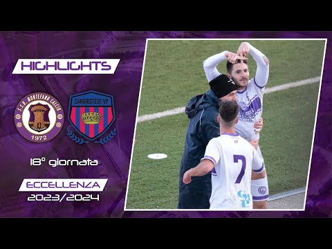 Montefano-Sangiustese VP 1-1 | Highlights | 18° giornata | Eccellenza 23/24