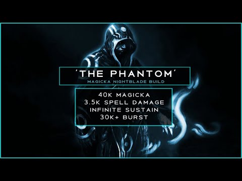 'The Phantom' Magicka Nightblade PvP Build (Breton / Highelf)