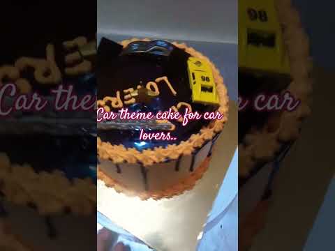 Easy Car theme cake by Rutuja's kitchen Recipe..