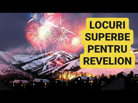 TOP locuri IDEALE pentru un REVELION la munte