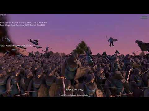 Golden Knight vs Leper King r Ultimate Epic Battle Simulator UEBS Games Zeropi Enjoy Subscribe ONE P