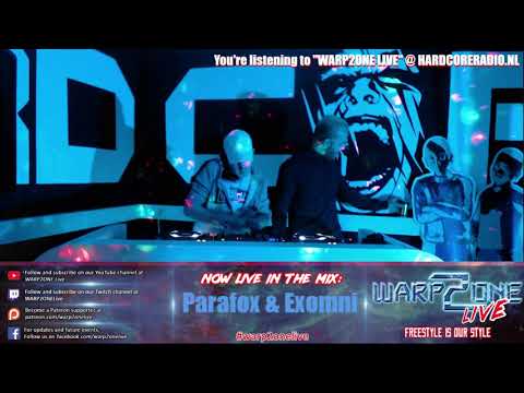 WARP2ONE Live @ Hardcore Radio - Exomni Invites: Parafox & Exomni (21-11-2019)