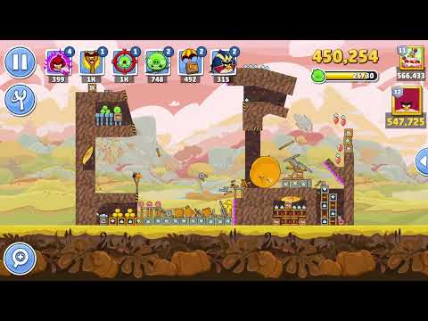 Angry Birds Friends Level 5 Tournament 1634 three stars NO POWER-UP walkthrough 2025-10-22