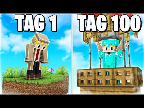 Schaffe ich es 100 TAGE in einer fliegenden Insel Welt zu überleben?