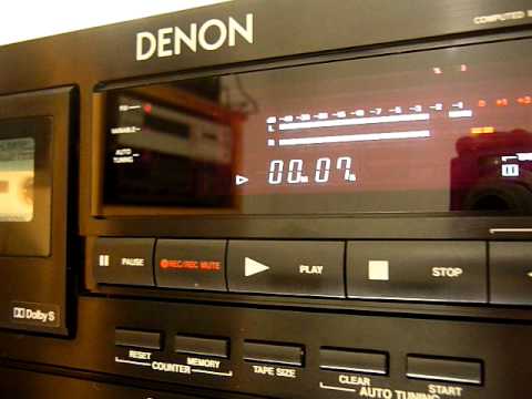 denon stereo cassette deck dn-790r