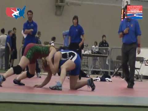 University Freestyle Women True 2nd 72kg: Melissa Simmons vs. Erin Clodgo