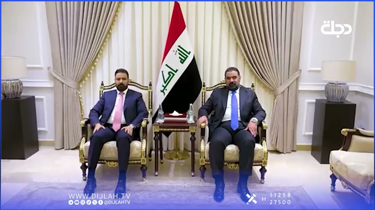 فيديو | رئيس الوزراء المكلف علي الزيدي يسلم المنهاج الوزاري لرئيس البرلمان