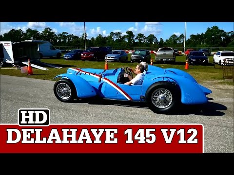 Thumbnail for Delahaye 145 v12 Grand Prix | Cavallino Track Days by Delahaye