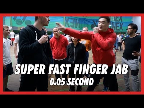 Super fast finger jab(0.05 second) - DK Yoo