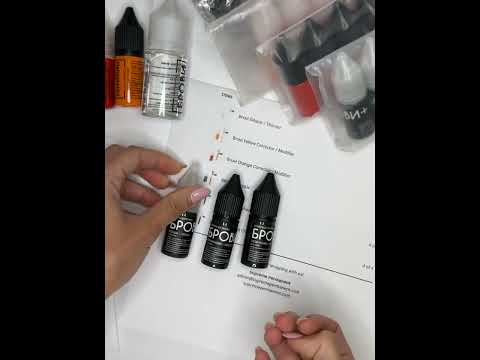 Packing Brovi Pigments Order at SupremePermanent.com