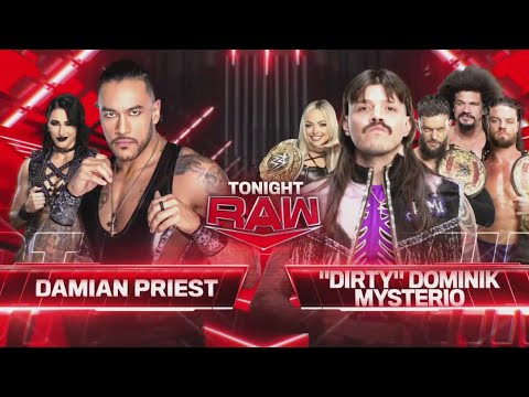 Lucha Completa: Damian Priest Vs Dominik Mysterio - WWE Raw 16/09/2024 (En Español)
