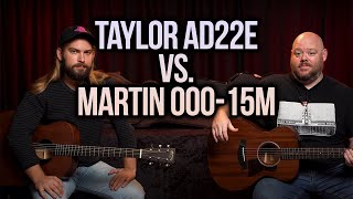 Video thumbnail for The New Taylor AD22e vs. the Classic Martin 000-15m | Small-Bodied Mahogany Goodness by Alamo Music Center
