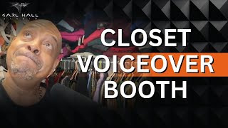 Closet Voice Over Booth