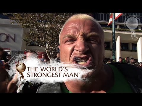 2007: Fire Engine Pull - Mariusz Pudzianowski | World's Strongest Man