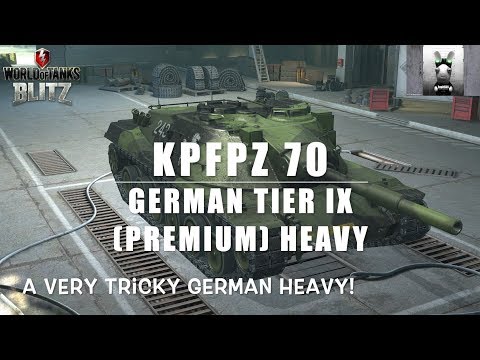 KpfPz. 70: German Tier IX now in Store!: WOT Blitz