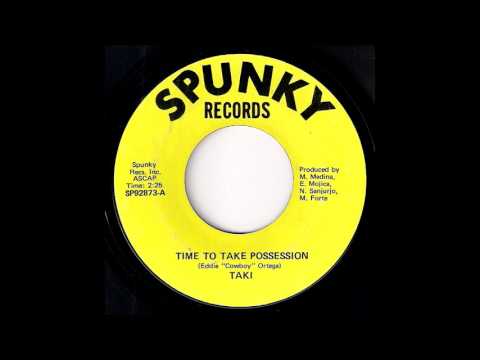 Taki - Time To Take Possession [Spunky] 70's Psych Soul Funk 45 Video