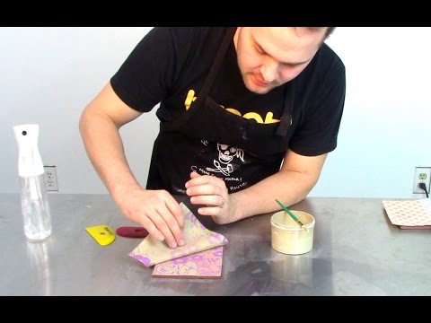Isla Transfers: applying underglaze transfers with Jason Burnett