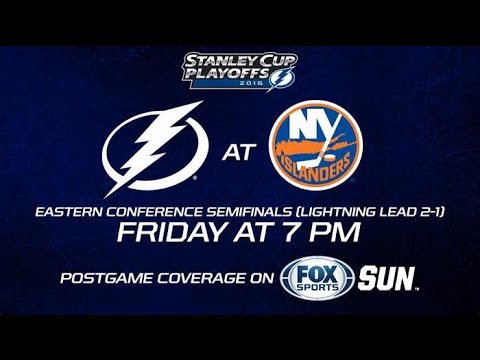 Tampa Bay Lightning vs New York Islanders Game #4