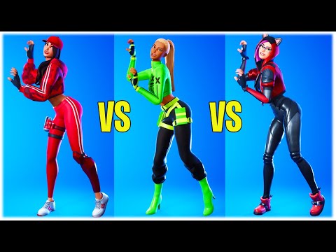 FORTNITE *HOT* DANCE CONTEST: RUBY vs KYRA vs LYNX 🍑❤️