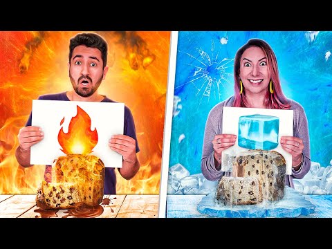 PANETONE CONGELADO no QUENTE OU FRIO só COMIDAS DE NATAL | Gabriel e Shirley 2.0