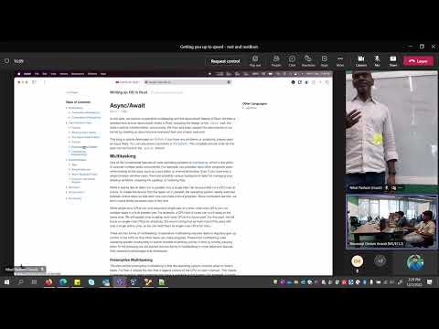Async and Await in Rust